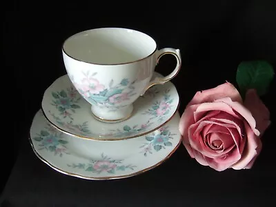 Vintage Colclough Bone China Coppelia Tea Trio Cup Saucer Tea Plate Set  • £4.25