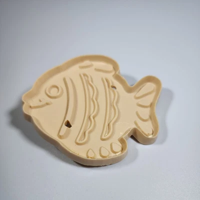 £3.96 • Buy Bass Fish Shaped Fondant Cookie Cutter And Stamp #1121
