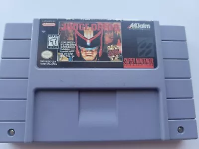 Judge Dredd (Super Nintendo Entertainment System 1995)- Cartridge Only. • $12.99
