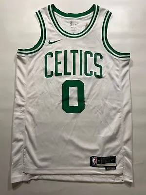 Boston Celtics #0 Jayson Tatum Nike Association NBA Jersey - Mens Medium • £44.99