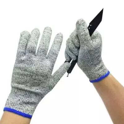 Cut Gloves Safety Stab Resistant Wire Metal Mesh Butcher Cut-Resistant Tacticals • £3.95