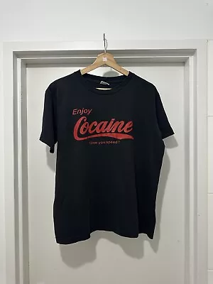 Vintage Coca Cola Cocaine Drug Parody T-Shirt - S/M • $39.95