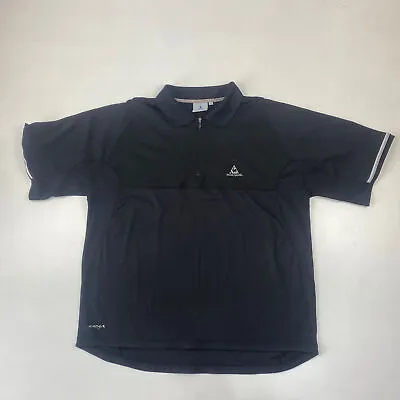 Black Le Coq Sportif Sport Polo Shirt  Size XL • £14.95