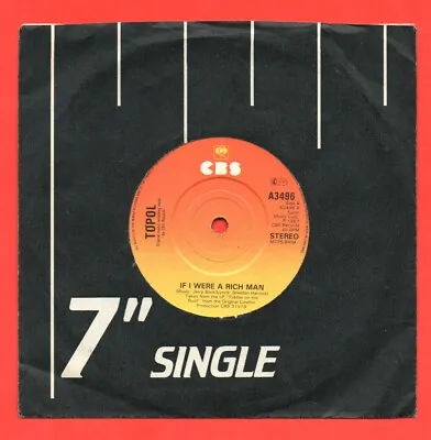 TOPOL ~ IF I WERE A RICH MAN **  1967 VINYL 7  SINGLE 45rpm .. EXCELLENT++ • £2.50