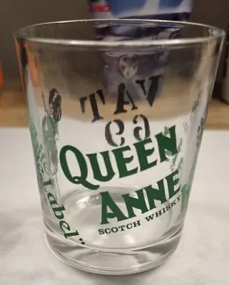 £12.77 • Buy Queen Anne White Label Vat 69 Haig White Horse Scotch Whisky Glass