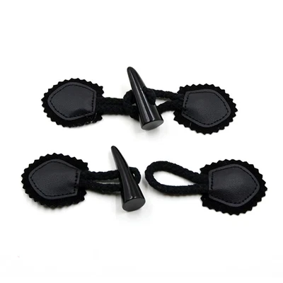 £2.86 • Buy Large Toggle Buttons Duffle Coat Knitting Cardigans Cape Clasp Fasteneut