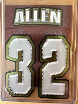 Marcus Allen Big Numbers 1997 Pacific #11 Embossed 1998 Cleveland National NSCC • $0.99