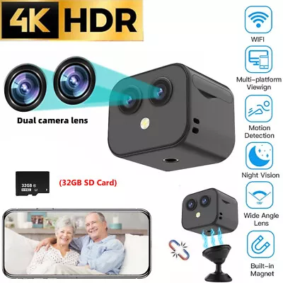 Small Hidden Mini Spy Camera Secret Tiny Cam For Home / Car With Motion Detector • $29.98