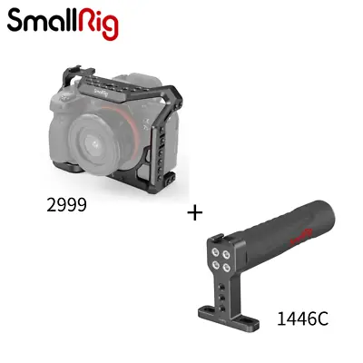 $88 • Buy SmallRig Camera Cage 2999 +Top Handle 1446B For Sony Alpha 7S III A7S III A7S3
