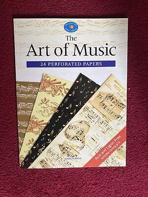 The Art Of Music 24 Perforated Craft Papers • £6