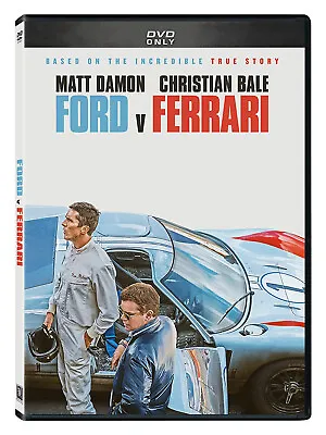 Ford Vs Ferrari (DVD 2020) Brand New Sealed - FREE SHIPPING!!! • $12.99