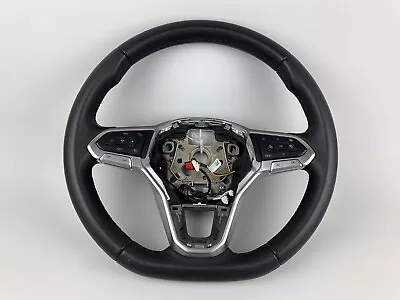 Org Volkswagen Golf MK8 Multifunction Black Leather Steering Wheel 5H0419089 • $132