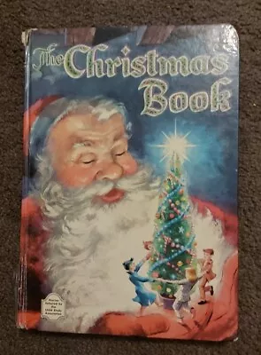 Vintage 1954  The Christmas Book  Of Holiday Stories By Whitman Publishing  • $39.50