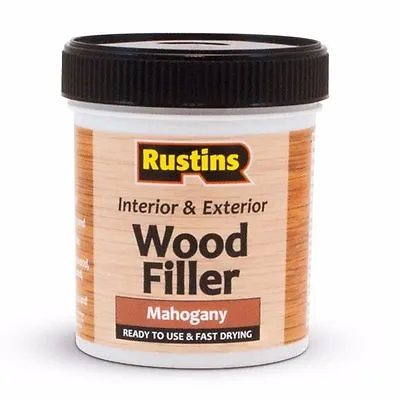 Mahogany Wood Filler Acrylic Rustins 250ml Fills Nail Holes Dents And Cracks • £9.69