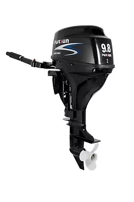 9.8HP PARSUN OUTBOARD MOTOR (ELECTRIC START) Short Shaft 4-Stroke Water Cooled • $2895