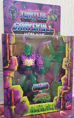 Masters Of TheUniverse Origins Turtles Grayskull MOSS MAN Figure NEW NRFB Inhand • $59