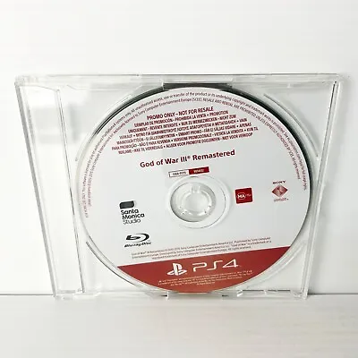 God Of War III Remastered - Promotional Promo Not For Resale - Full Game - PS4 • $38.88