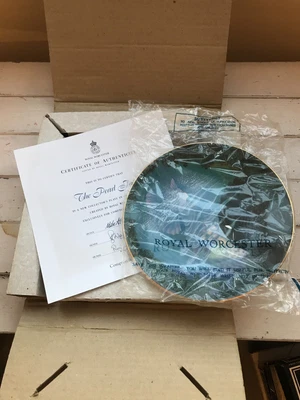 £5 • Buy Royal Worcester The Pearl Fairy Collectors  Plate Compton & Woodhouse 1990  