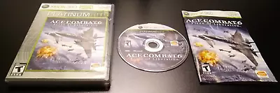 ACE COMBAT 6: FIRES OF LIBERATION Microsoft Xbox 360 COMPLETE TESTED Manual RARE • $16.74