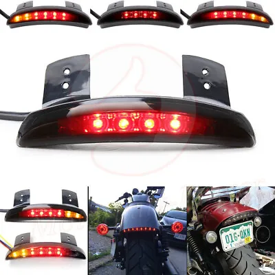 Fender Tail Light Chopped LED Turn Signal Brake Integrated For Harley Motorcycle • $19.69