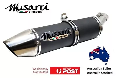 Kawasaki Ninja 250R 2008-2009-2010-2011-2012 Musarri Black  Slipon Exhaust • $2199.90