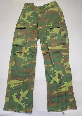 Vietnam ERDL Camouflage Ripstop Trousers - Brown Water Navy PBR 593 • $60