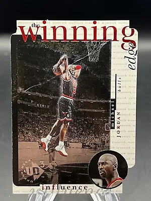 Michael Jordan 1996-1997 UD3 Upper Deck The Winning Edge #W1 Insert Card Bulls • $39.99