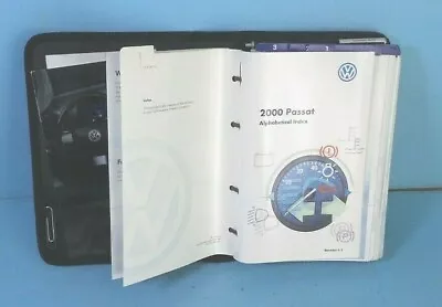 00 2000 Volkswagen Passat Owners Manual • $9.95