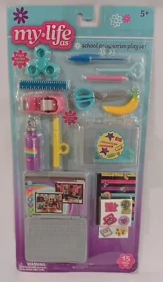 My Life As School Accessories Play Set 15 Pieces For Dolls New See Description  • $11.99