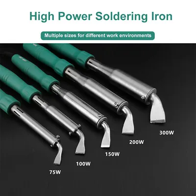 £19.99 • Buy 100W 150W 200W 300W 220V Soldering Iron High Power Soldering Roofer Soldering