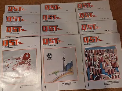 QST Magazines Full Year - 1977 • $14.99