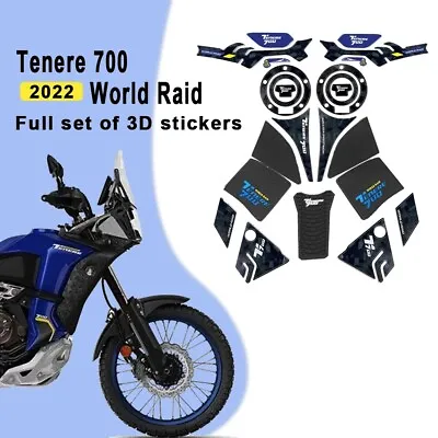 Kit Per For YAMAHA Tenere 700 World Raid 2022 Rally Race Stickers Gp MX T7 T700 • $20