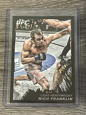 2011 Topps UFC Moment Of Truth Onyx /88 Rich Franklin #83 HOF Legend RARE • $19.99