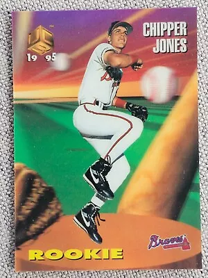 Chipper Jones 1995 Sportflix Uc3 Rookie Rc Baseball Card #101 Atlanta Braves Hof • $2.49