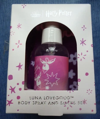 £7.99 • Buy Harry Potter - Luna Lovegood Body Spray 100ml & Socks Set - Sock Size 3-6  - New