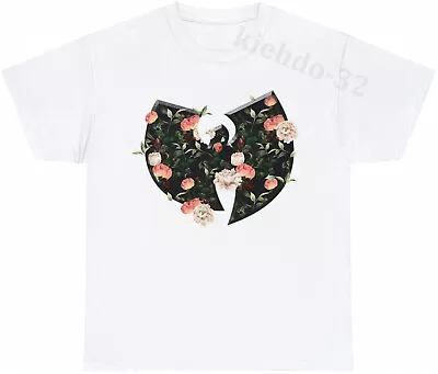 Wu-Tang Clan Flowers Logo 90s Rap Hip Hop Vintage S-5XL T-Shirt Men Women Unisex • $25.99