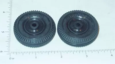 Tonka Pair Small Tires Replacement Toy Parts TKP-103 • $14