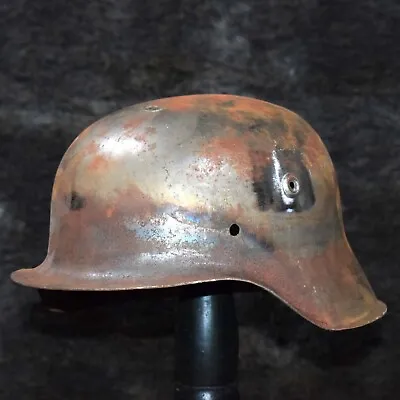 Vintage Second World War WW2 Military Helmet German Memorabilia • $111.77