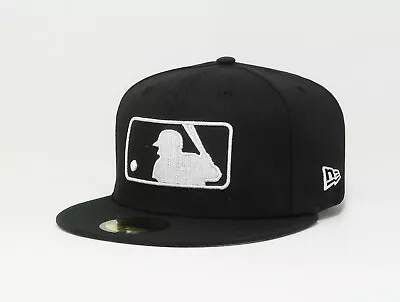 New Era 59Fifty Hat Major League Baseball Black Big Size Fitted Men's Umpire Cap • $51