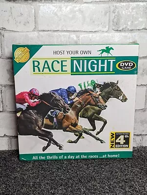 Host Your Own Race Night 4th Edition DVD Game Horse Racing Cheatwell Games New.  • £11.99