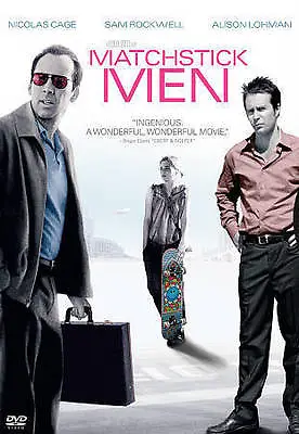 Matchstick Men (DVD 2004 Widescreen) Nicolas Cage Ridley Scott Disc Only • £2.82