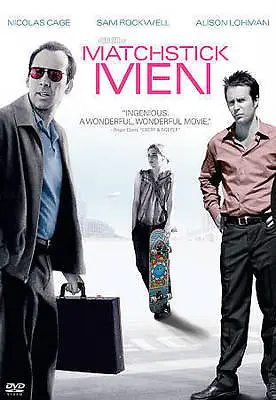 Matchstick Men (DVD 2004 Widescreen) - Nicolas Cage • £5.65