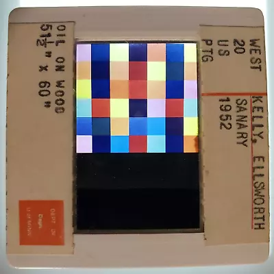 Ellsworth Kelly Sanary 1952 Art 35mm Glass Slide • $20