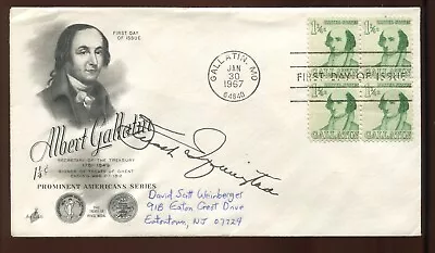 Stuart Symington Missouri Senator Signed Cover  LV5994 • $19.99