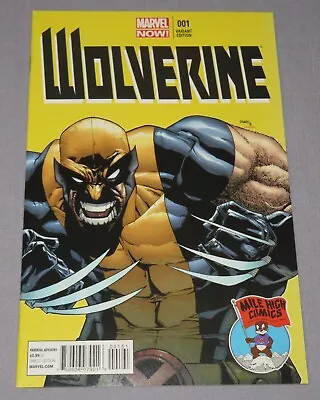 WOLVERINE #1 (Humberto Ramos Mile High Comics Variant) NM- Shape Marvel 2013 • $19.99