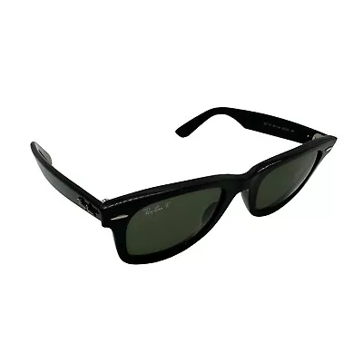 Ray Ban Wayfarer Polarized Sunglasses Black Adult Men’s  • $69.99