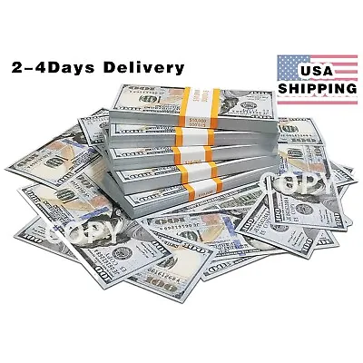 1000PCS Movie Prop $ REPLICA Money QTY100 Bills! Best Quality For PartyUSA SHIP • $45.99