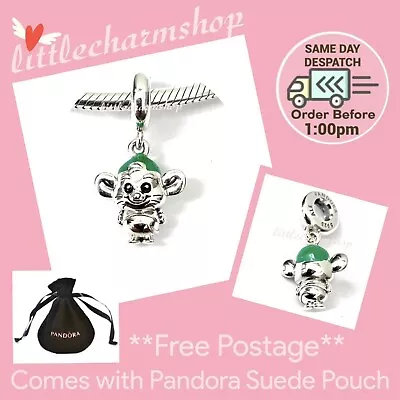 $69.30 • Buy NEW Authentic PANDORA Disney Cinderella Gus Mouse Dangle Charm - 798849C01