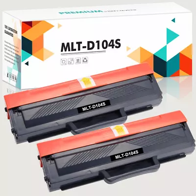 2 Pack New MLT-D104S Toner For Samsung MLTD104S ML-1667 ML-1675 ML-1865W • $32.65