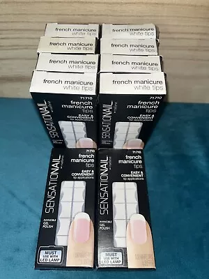 Lot Of 10 NAILENE Sensationail FRENCH MANICURE White Tips 71710 • $40